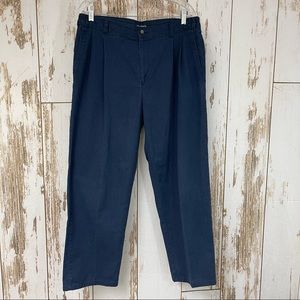 Puritan, Pleated Slacks. Navy Blue. Size 36x29. In excellent condition!